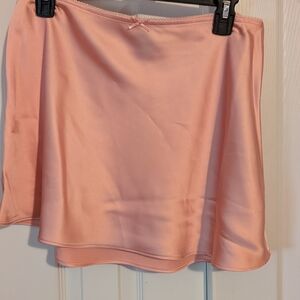 Target Blush Satin Skirt